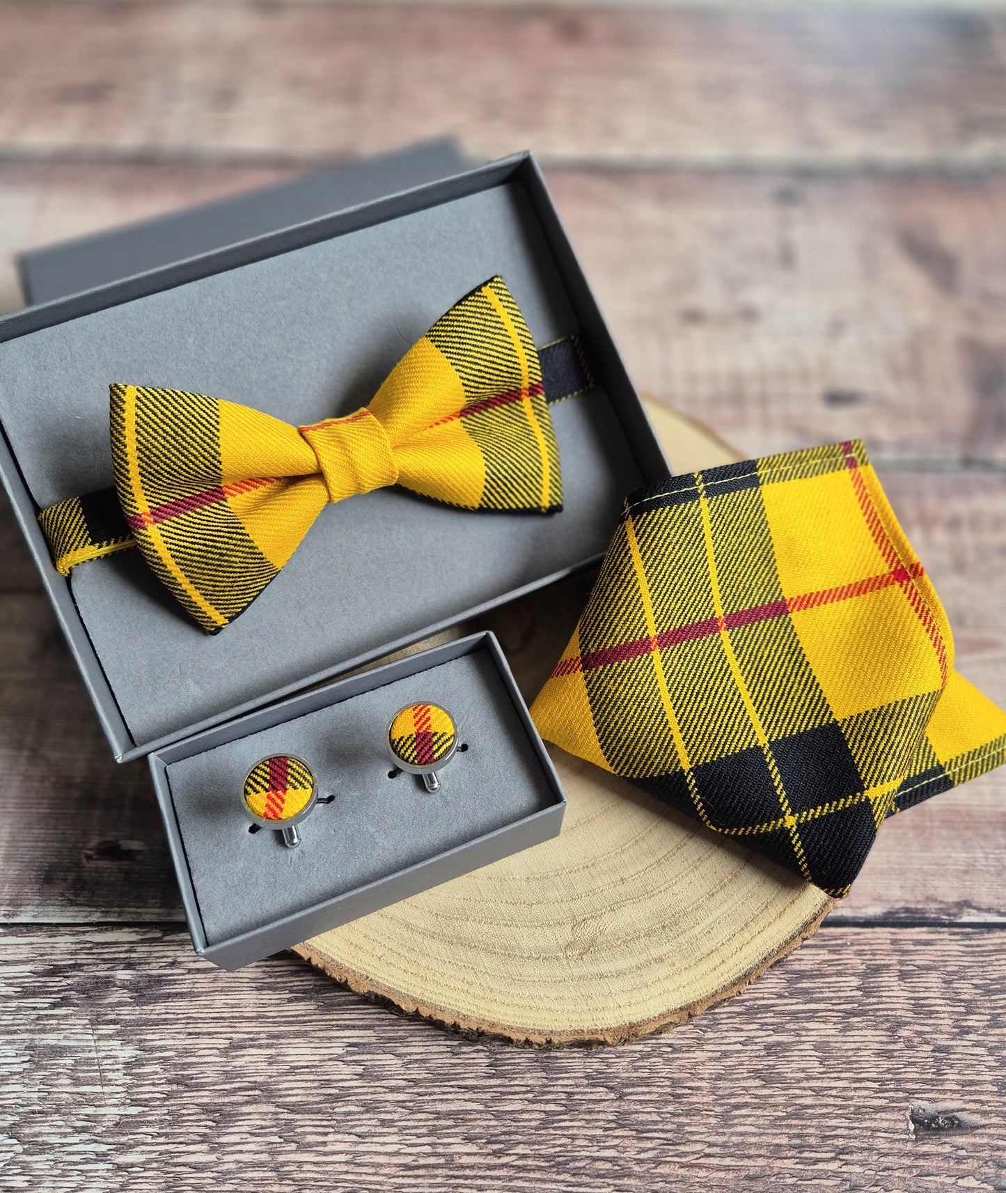 MacLeod of Lewis Tartan Cufflinks