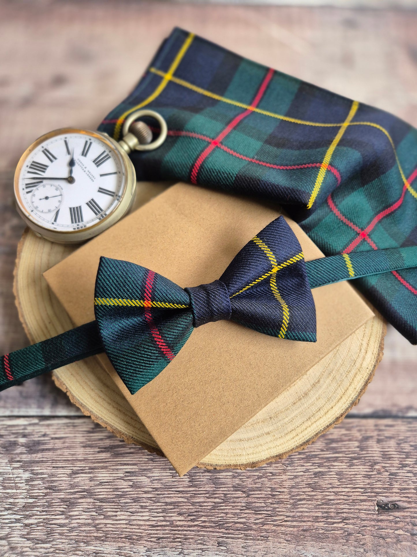 MacLeod of Harris Modern Tartan Bowtie