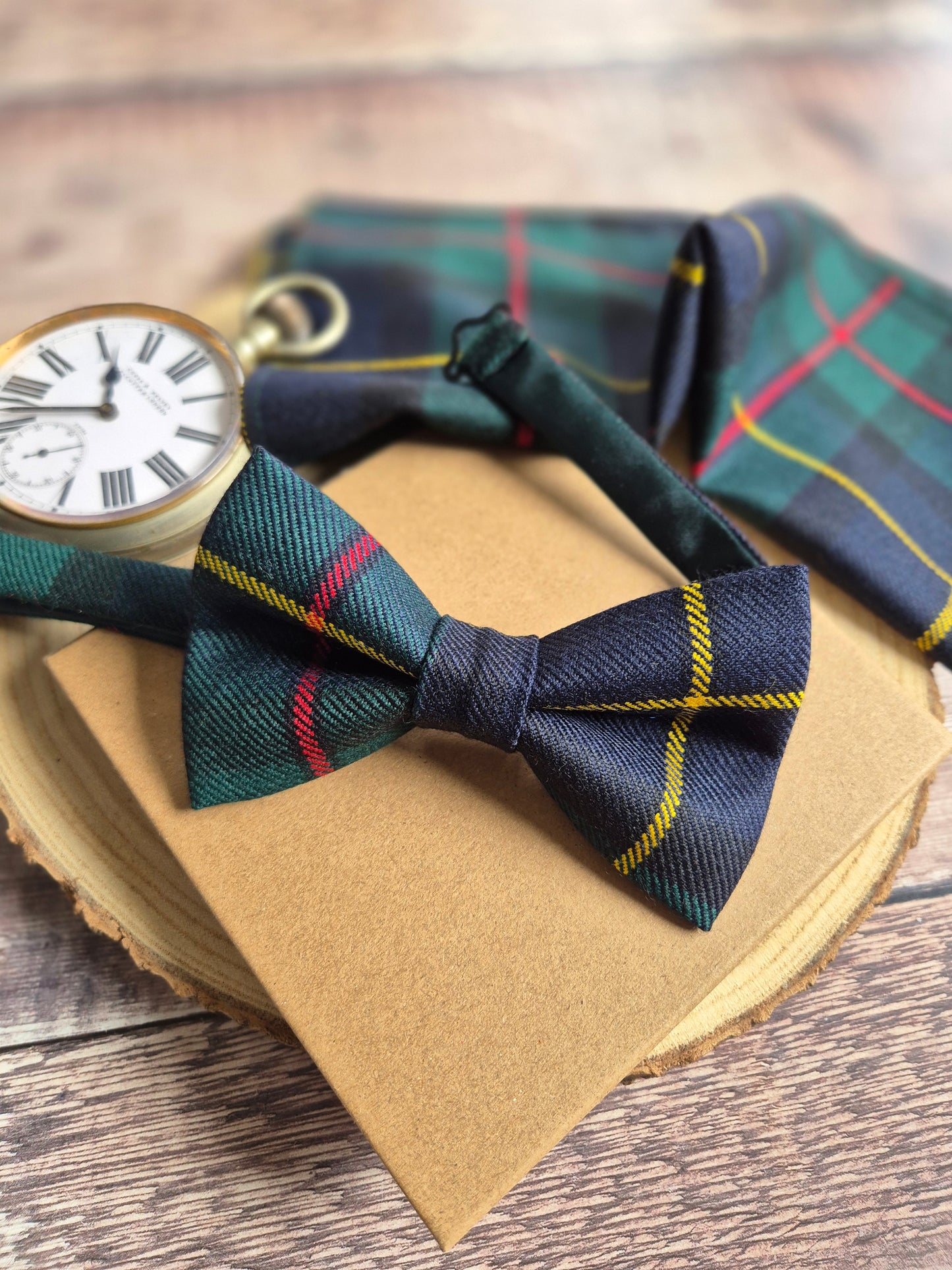 MacLeod of Harris Modern Tartan Bowtie