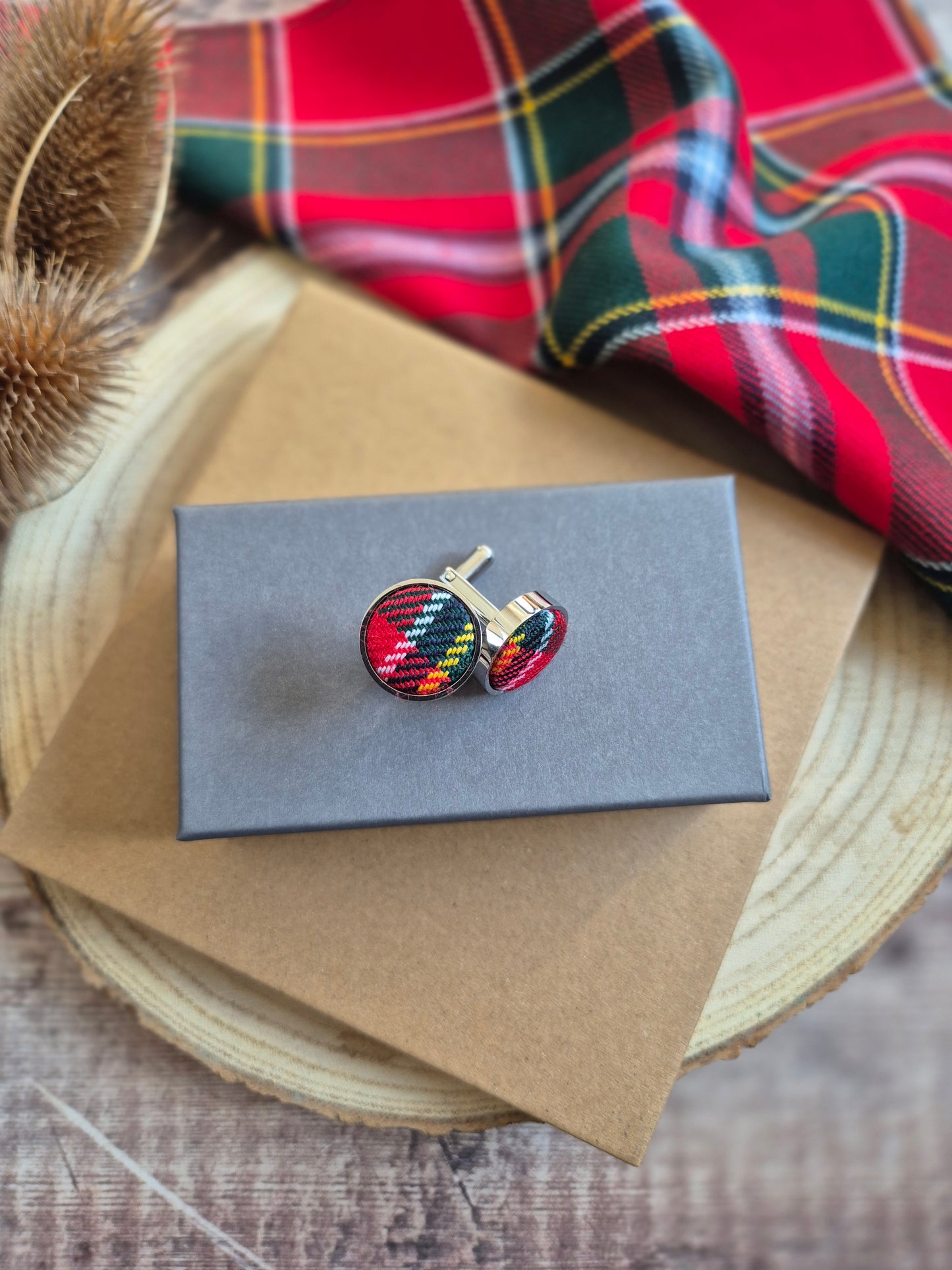 Drummond Tartan Cufflinks