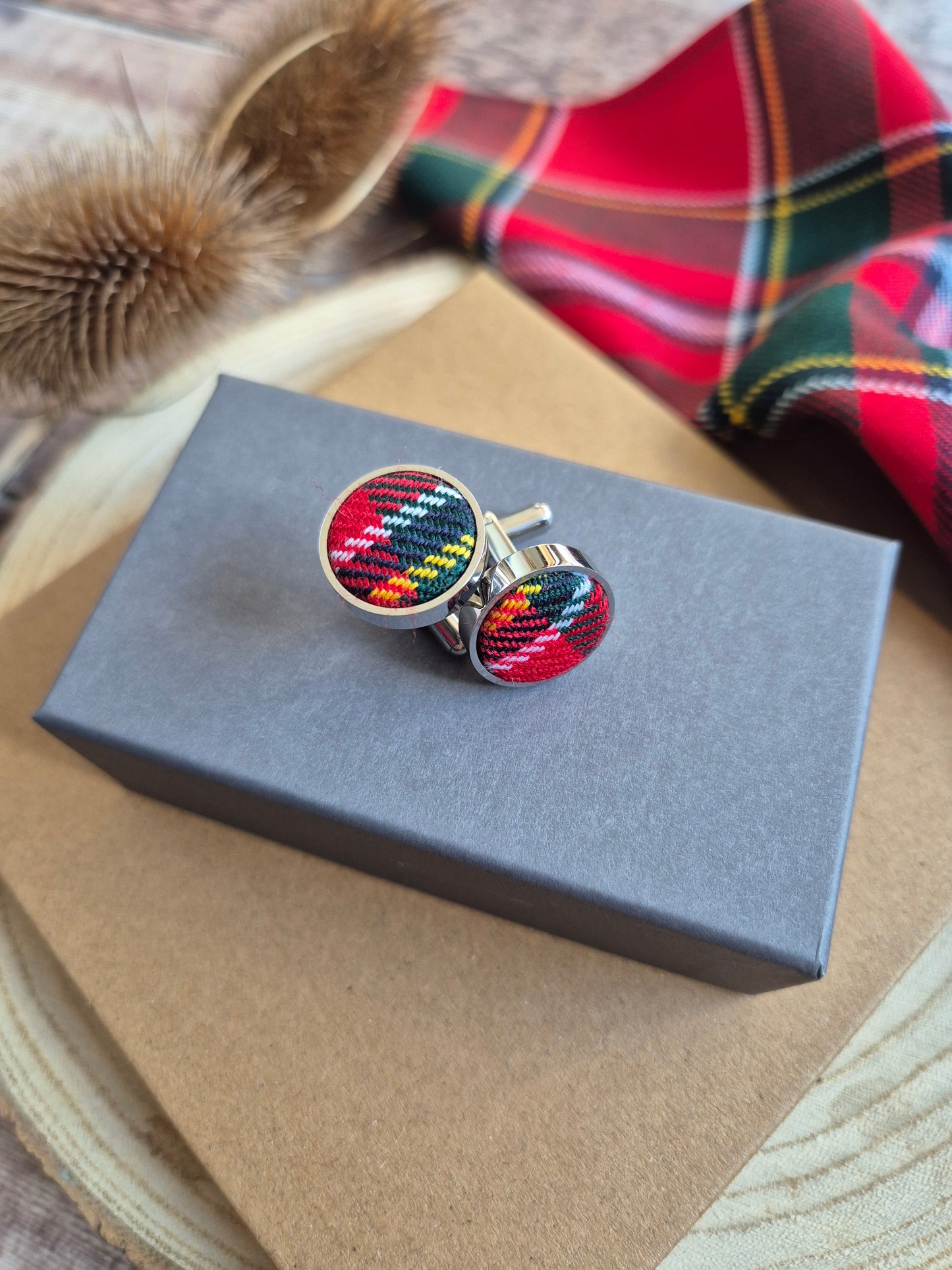 Drummond Tartan Cufflinks