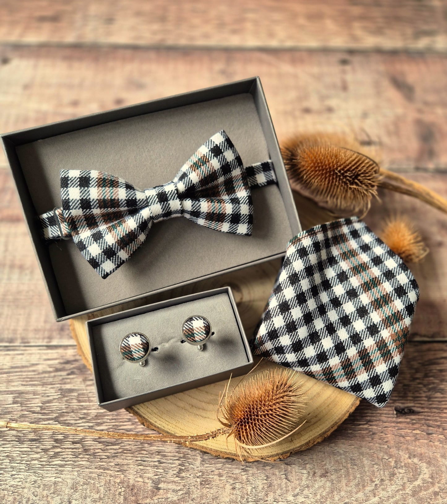 Burns Tartan Cufflinks