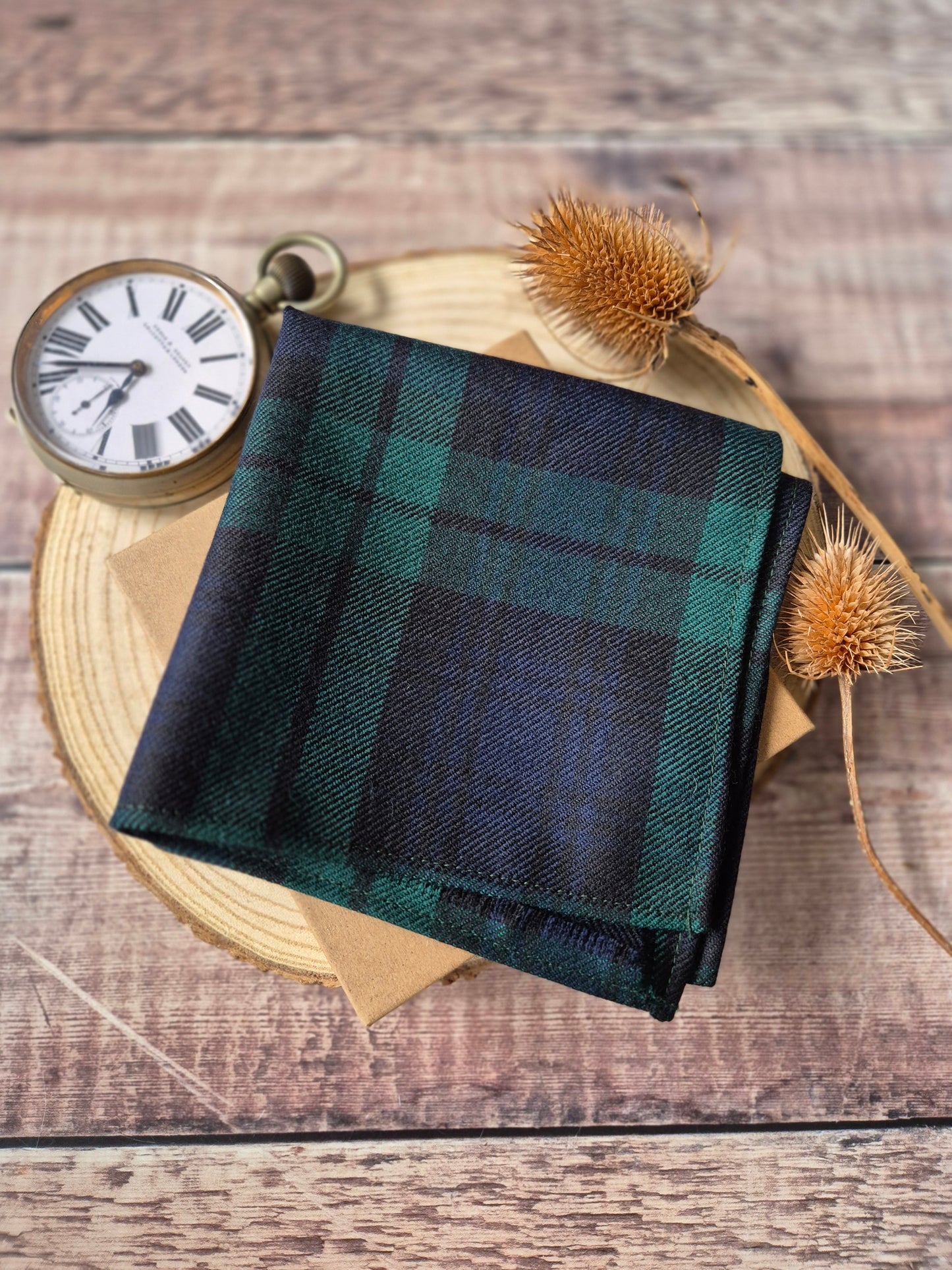 Black Watch Tartan Pocket Square