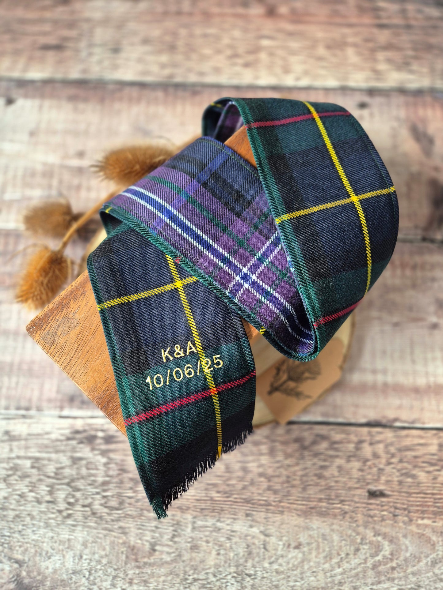 Custom Tartan Handfasting