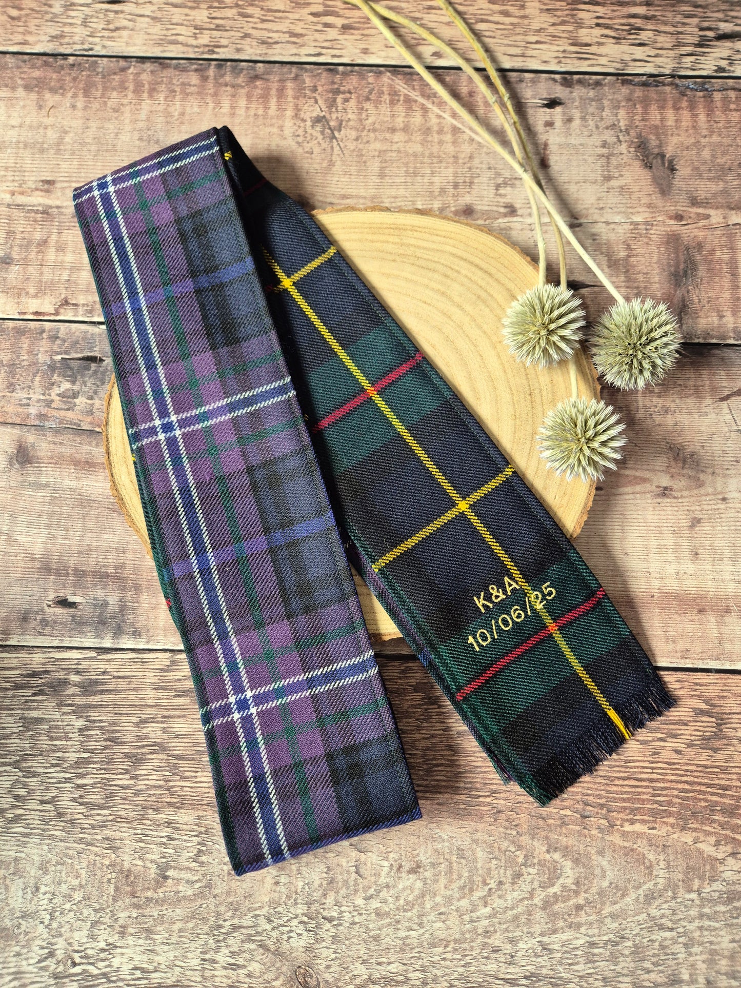 Custom Tartan Handfasting