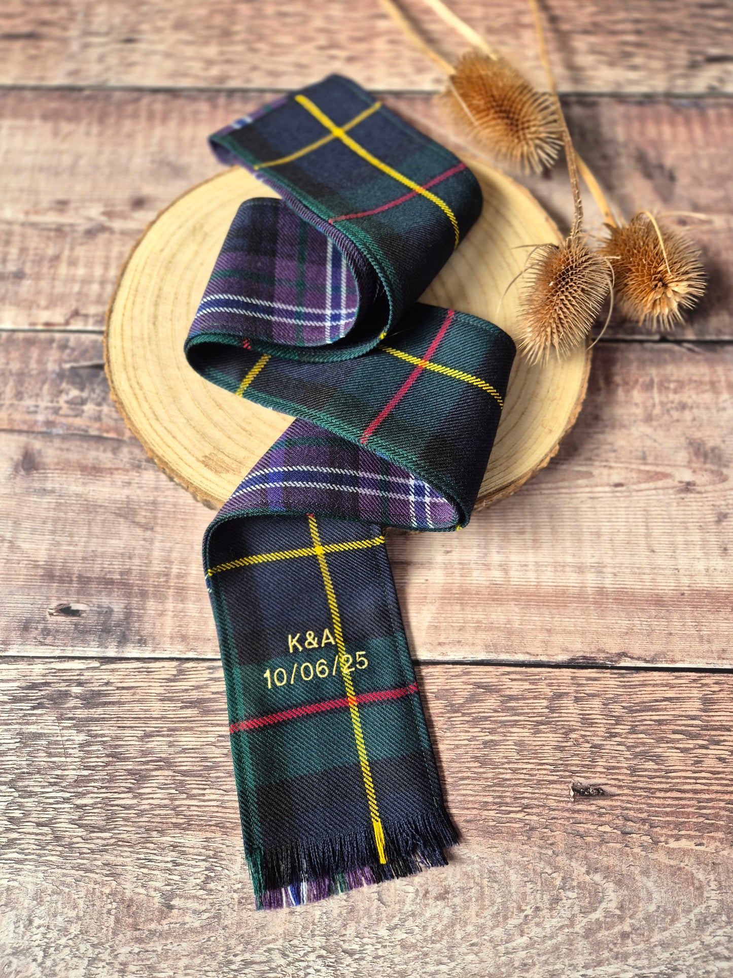 Custom Tartan Handfasting