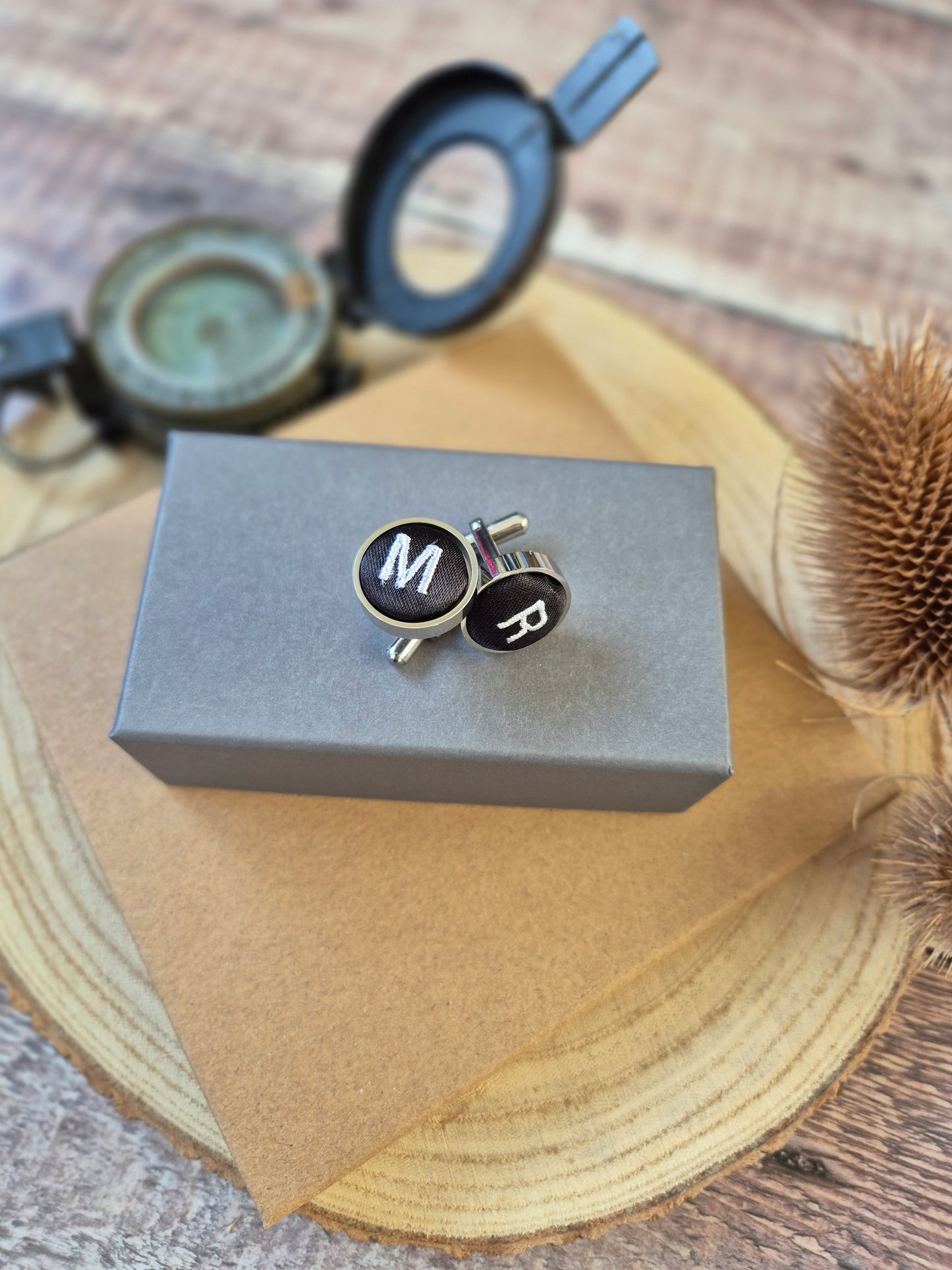 Monogrammed Cufflinks